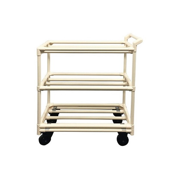 ナビス（アズワン） 補液手押し車 850×410×900粍 本体 4562108507424 その他-介護用品