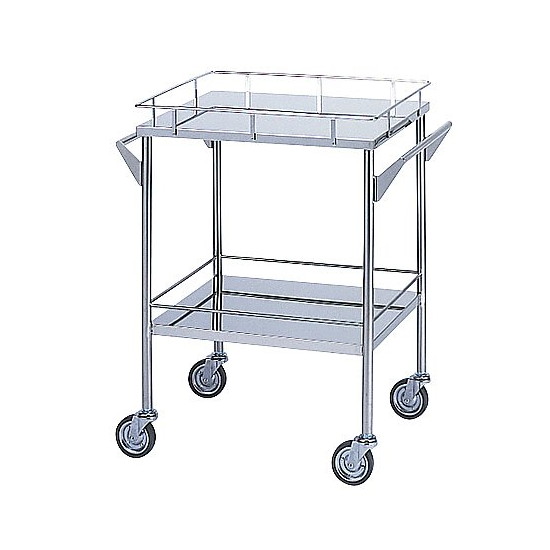 ナビス（アズワン）　回診車(処置車) 750×450×800mm　C-2L　4562108486125