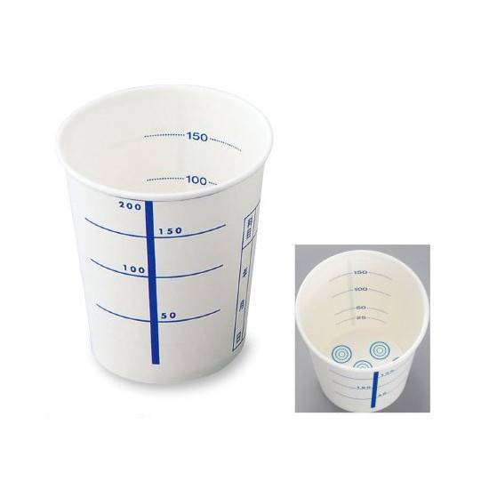 精神測定検査質問用紙水呑み 211mL 2500個入 SM-205-3 尿精神測定検査 精神測定検査備え付け