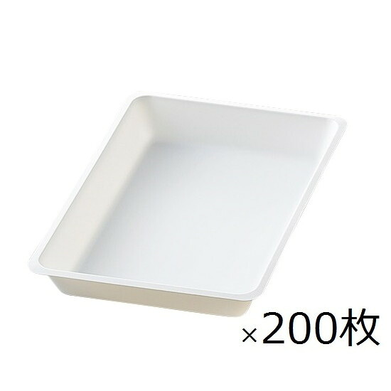 アズワン ディスポトレー 200×140×25mm 200枚入 DT-3 4562108498357