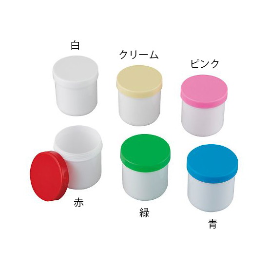 【お取寄品 納期約10日営業日】馬野化学容器 UG軟膏壺(滅菌) 125mL 白 100個入 3-56 4986329021642