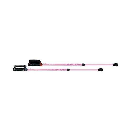 シナノ　あんしん2本杖　ピンク 　650191　4959431200960　歩行補助用品 ステッキ 歩行トレーニング