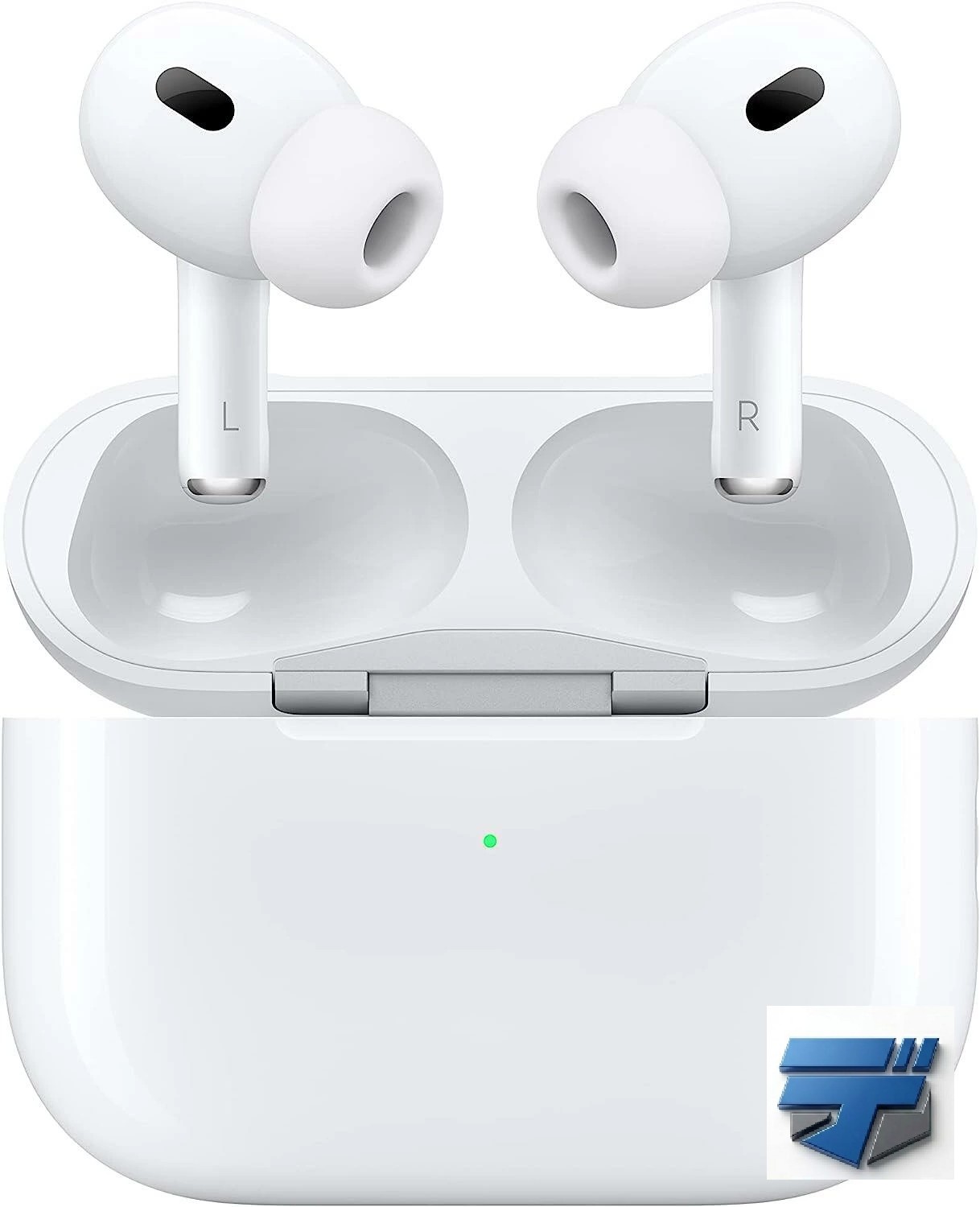 【中古美品・A位置づける】Apple純然たる AirPods Pro 第2時人 MagSafe申し受ける容れもの(Lightning)付き添い人 ノイズキャンセリング Bluetooth  持続済み品 90日引きうける 白いこと 貨物輸送無料