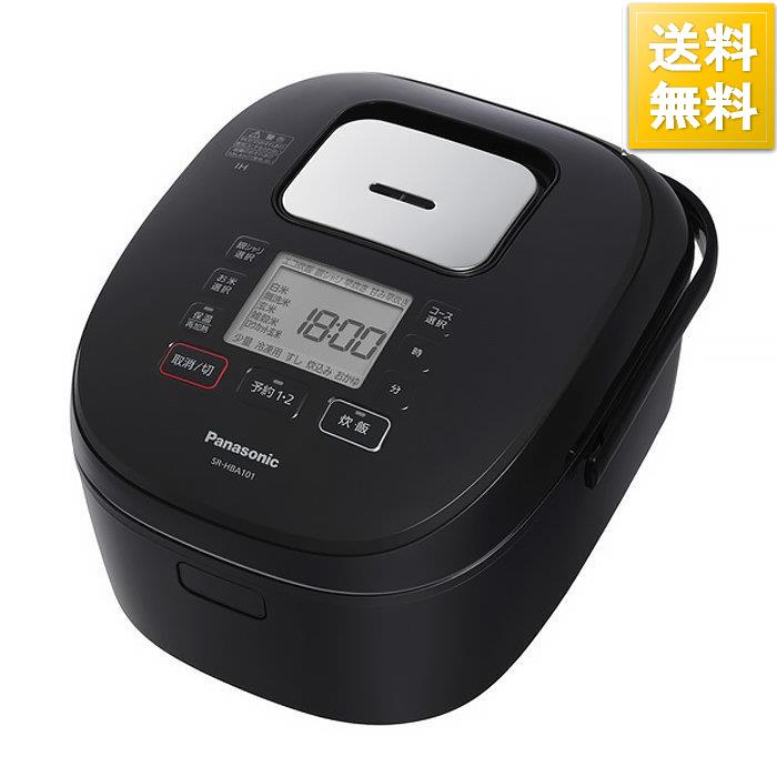 パナソニック 5.5合炊き IHジャー炊飯器 SR-HBA101-K ブラック 10000円キャッシュバック 最大57％オフ！