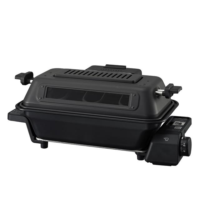 象印 ZOJIRUSHI マルチロースター EF-WA30-HZ（チャコール）ニオイカット 魚 肉 野菜 サンマ【グリル料理】丸洗い可能【純正品】｜デジタルラボ　店
