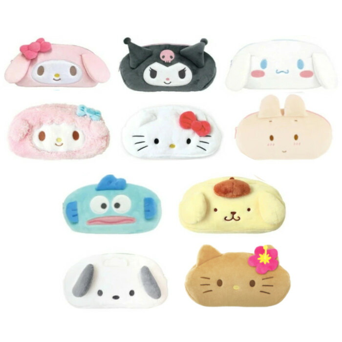 楽天市場】サンリオキャラクターズぬいぐるみシェル型フェイス