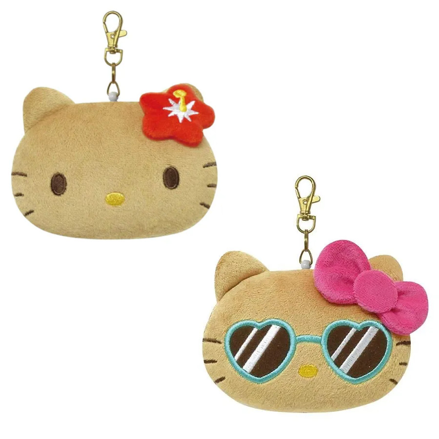 楽天市場】ハローキティ フェイスマスコットストラップ 日焼けキティ
