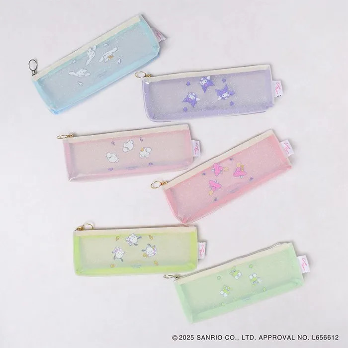 フラワーリング Sanrio characters/ハブラシポーチ【COUCH POTATO】サンリオ グッズ 大人 歯ブラシ 歯ブラシセット シナモロール クロミ けろけろけろっぴ こぎみゅん ポチャッコ マロンクリーム 歯ブラシケース ポーチ クリア ポーチ プレゼント かわいい キャラクター画像