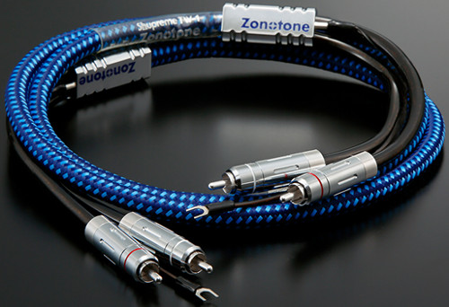 Zonotone ゾノトーン Shupreme TW-1（RCA）両端RCA（1.5m）フォノケーブル 新品｜ザ・ステレオ屋