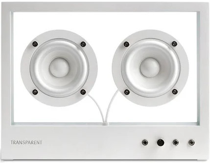 SMALL TRANSPARENT SPEAKER Wi-Fi Version 北欧デザイン透明ガラススピーカー 1台 新品【当店おすすめ品】