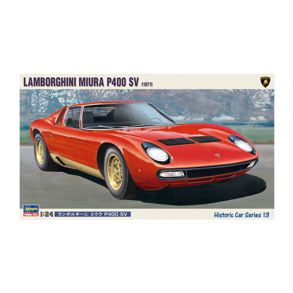 楽天市場】ハセガワ 1/24 ランボルギーニ ミウラ P400 SV “1971