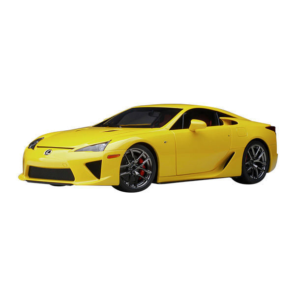 送料無料◇オートアート 18 レクサス LFA (パール・イエロー) ミニカー