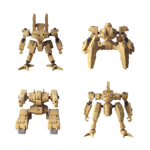 送料無料◆フロントミッション ストラクチャーアーツ 1/72 プラスティック モデルキット シリーズ Vol.6 全4種BOX 初回BOX購入特典付属 スクウェア・エニックス （ZP120215）