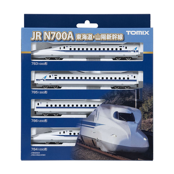 送料無料◆98573 TOMIX トミックス JR N700-1000系 (N700A) 東海道・山陽新幹線 基本セット(4両) Nゲージ 鉄道模型（ZN122162）