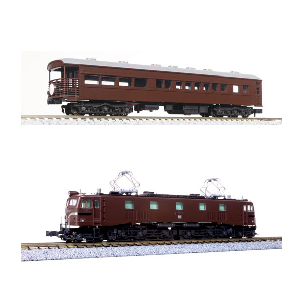 送料無料◆セット販売 3049-1/10-1893 KATO カトー EF58 150 宮原運転所＋JR西日本 マイテ49＋旧形客車 4両セット Nゲージ 鉄道模型（ZN124729）