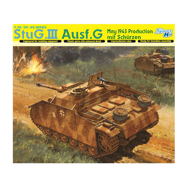 送料無料◆ドラゴン 1/35 WW.II ドイツ軍 III号突撃砲 G型 1943年5月生産型 マジックトラック/3Dプリントパーツ/金属ワイヤー付属 豪華キット プラモデル DR6578SP 【未定予約】