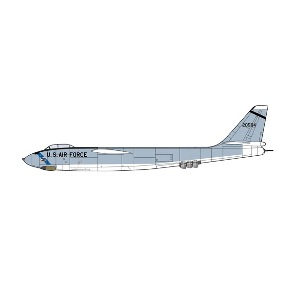 ハセガワ 1/72 B-47E ストラトジェット “第100爆撃航空団” w/RATO プラモデル 02474 （ZS129673）