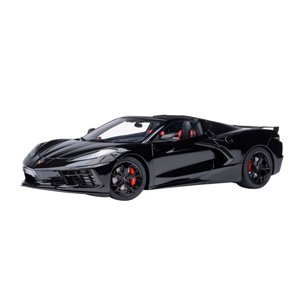 オートアート 1/18 シボレー コルベット (C8) スティングレイ Z51 (ブラック) ミニカー 71280 （ZM133481）｜でじたみん 店
