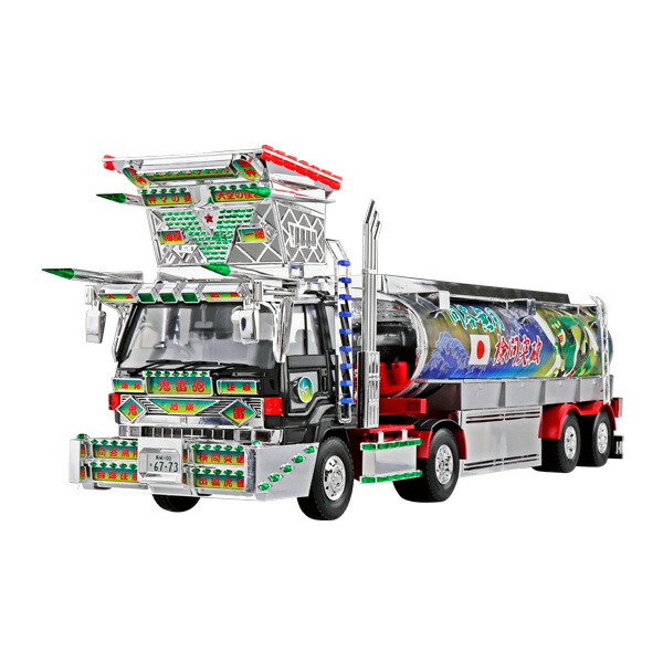 送料無料◆アオシマ ザ☆デコトラ No.6 1/32 鬼雷砲 プラモデル （ZS135923）