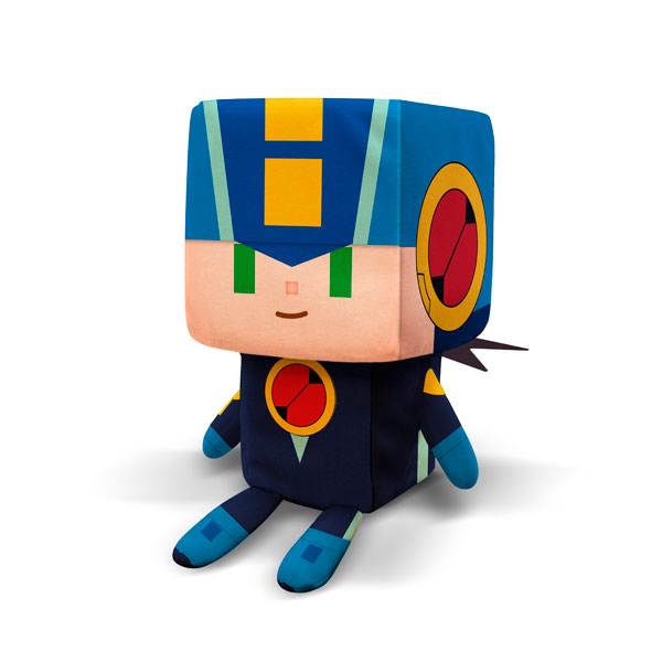 ロックマン　カプコン系UFOキャッチャー ぬいぐるみ イーカプコン |VOXENATION ぬいぐるみ CAPCOM40th ロックマン