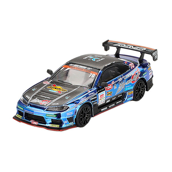 MiNiGT LBworks シルビア　GTR 2台セット　LBracing MINI GT 1/64 LB-Silhouette WORKS S15 Silvia LBWK KUMA - LB