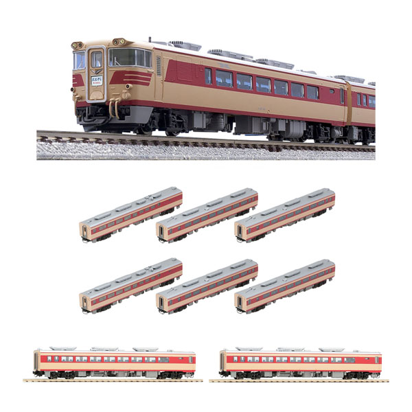 送料無料◆セット販売 97200×2/97202/7441×2 TOMIX トミックス 国鉄 キハ82系特急ディーゼルカー (北海道仕様) 基本セット(4両)×2＋ 増結セット(3両)＋キハ80形 (T)×2 Nゲージ 鉄道模型（ZN139681）