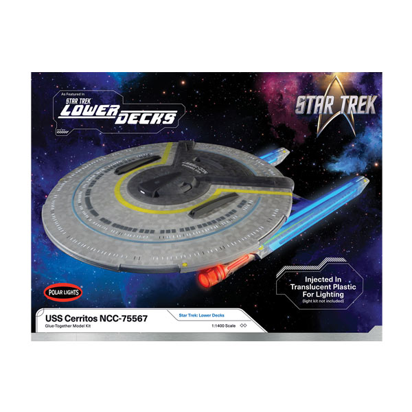 送料無料◆ポーラライツ 1/1400 スター・トレック：ローワー・デッキ U.S.S.セリトス プラモデル POL1002 【未定予約】