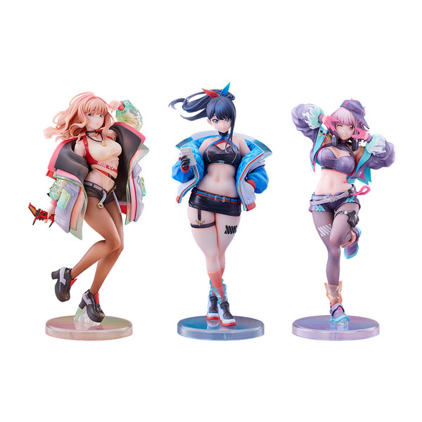 送料無料◆グリッドマン ユニバース Dreamy Divas Ver.フィギュア セット Solarain 1/7 フィギュア (ZF143562)
