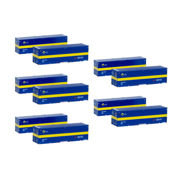 送料無料◆セット販売 23-585-A×5 KATO カトー U54Aコンテナ (西濃運輸) 2個入×5 Nゲージ 鉄道模型 【5月予約】