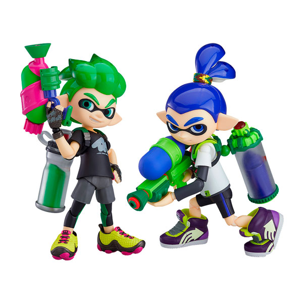 送料無料◆figma Splatoon スプラトゥーン ボーイ DXエディション グッドスマイルカンパニー フィギュア （ZF145652）