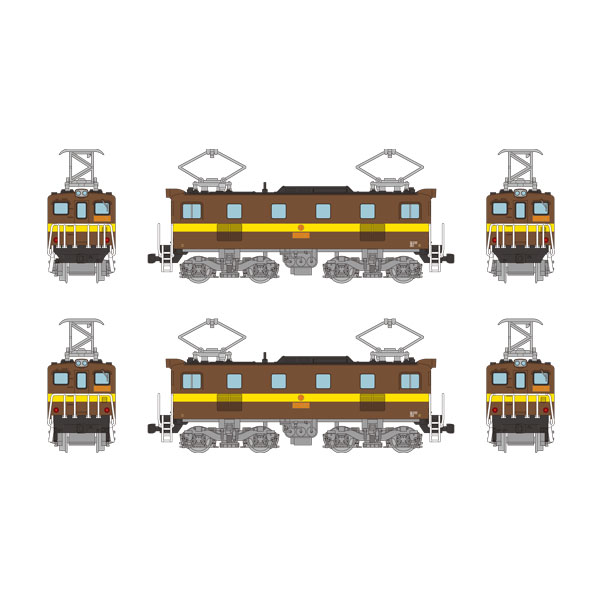 335740 トミーテック 鉄道コレクション 三岐鉄道ED5081形 2両セット 1/150(Nゲージスケール) 鉄道模型 【8月予約】