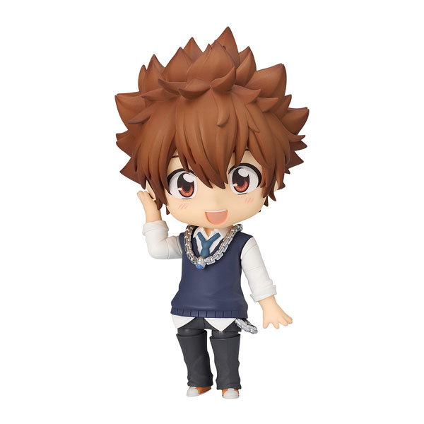 ねんどろいど 家庭教師ヒットマンREBORN！ 沢田綱吉 2.0 オランジュ・ルージュ フィギュア 【9月予約】画像
