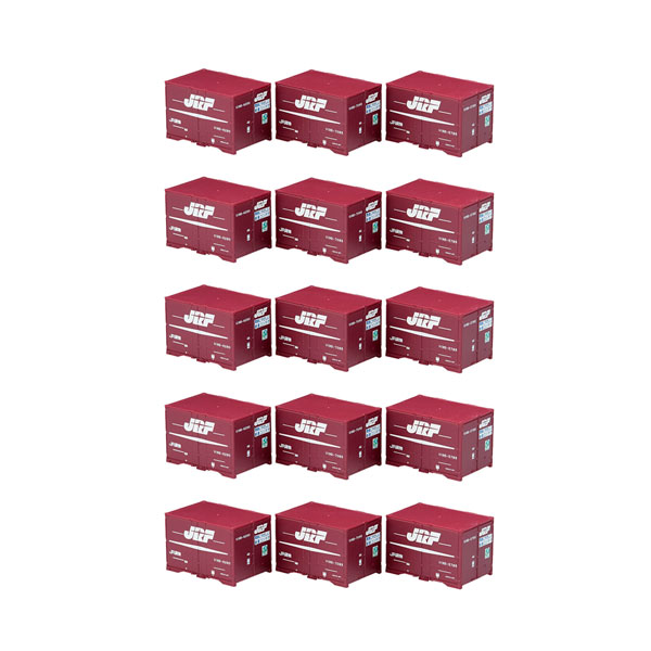 送料無料◆セット販売 3138×5 TOMIX トミックス JR V19B形通風コンテナ (3個入)×5 Nゲージ 再生産 鉄道模型 【10月予約】