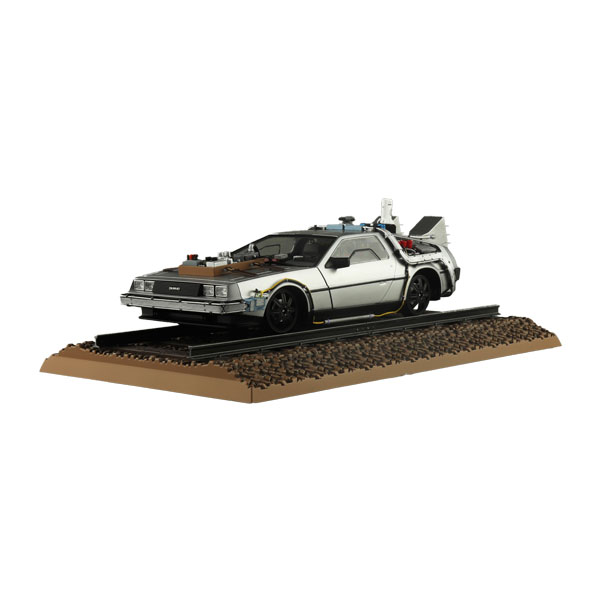 ムービーメカ No.BT-04 1/24 バック・トゥ・ザ・フューチャー PartIII タイムマシン レイルロード プラモデル アオシマ （ZP149937）