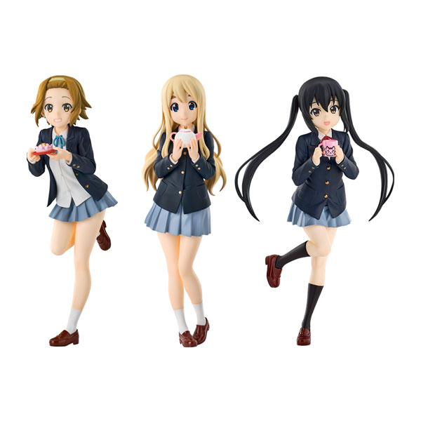 送料無料◆POP UP PARADE けいおん！ 3種セット (中野梓/田井中律/琴吹紬) L size グッドスマイルアーツ上海 フィギュア 【12月予約】画像