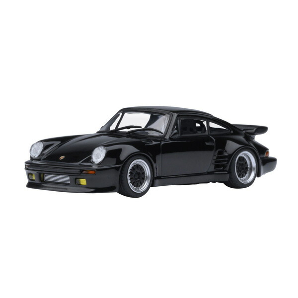 オートアート 1/64 ポルシェ 911 (930) ターボ 「湾岸ミッドナイト」 ブラックバード (第1巻仕様) ミニカー 20636 【7月予約】画像