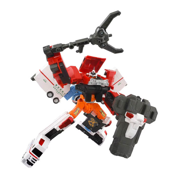 トミカ ジョブレイバー TJBDX ハイパーレスキューブレイバー レッドサラマンダー＋スーパーアンビュランス DXセット タカラトミー（ZE155286）