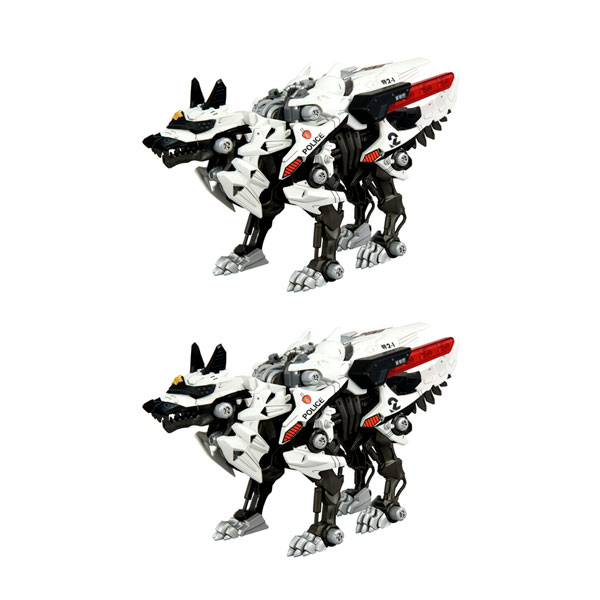 送料無料◆シナジネクス ZOIDS ゾイド 機動警察パトレイバー ハンターウルフ 警視庁仕様 2号機 2個セット タカラトミー T-SPARK 【3月予約】画像