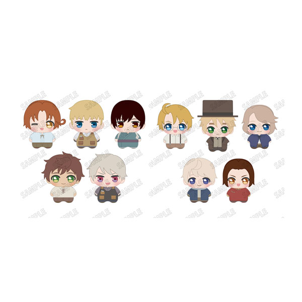送料無料◆ヘタリア World★Stars みにちゃむマスコット vol.1 (1BOX) ＋ vol.2 (1BOX) 2種セット商品 メディコス・エンタテインメント 【1月予約】画像