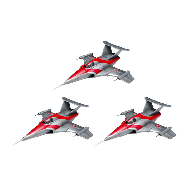 送料無料◆WAVE 帰ってきたウルトラマン 1/72 マットアロー1号・スペースアロー (マルチプレックス) プラモデル 3個セット UT-033 【2月予約】画像