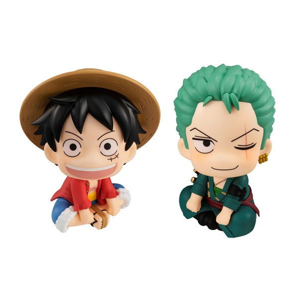 送料無料◆再販 るかっぷ ONE PIECE 2種セット (モンキー・D・ルフィ/ロロノア・ゾロ) メガハウス フィギュア 【5月予約】