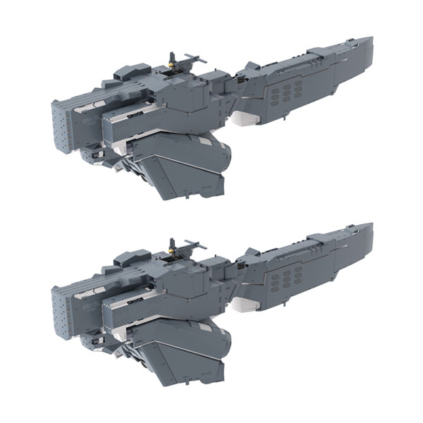 送料無料◆銀河英雄伝説 Die Neue These 1/3000 自由惑星同盟軍 戦艦 ヒューベリオン プラモデル 2個セット コトブキヤ 【4月予約】画像