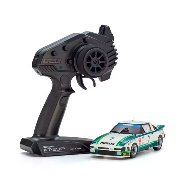 送料無料◆京商 ミニッツRWD MR-04 レディセット マツダ サバンナ RX-7 (SA22C) “1979 デイトナ GTU クラス ウィナー No.7” 32365GR （ZR162578）