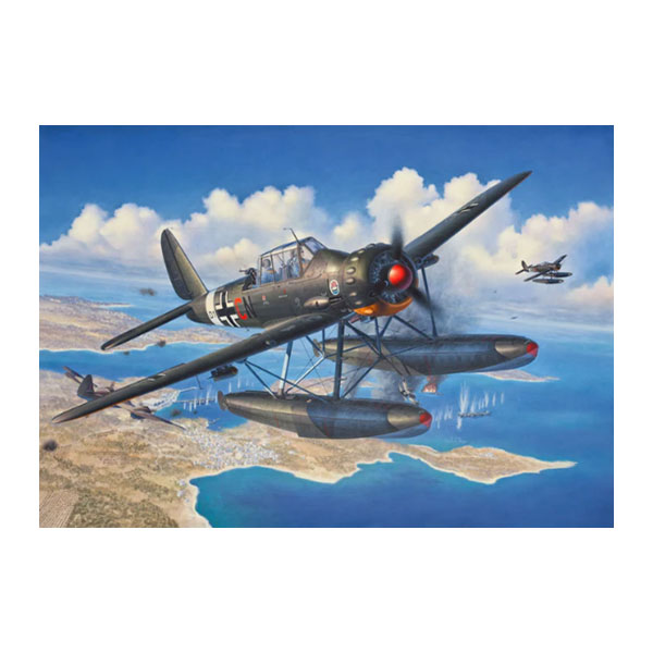 送料無料◆ドイツレベル 1/32 アラド Ar196A-3 Seaplane 水上偵察機 プラモデル 03787 （ZS162639）