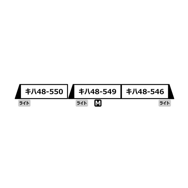 送料無料◆A6543 マイクロエース キハ48形「みのり」 3両セット Nゲージ 鉄道模型 【未定予約】|でじたみん 店