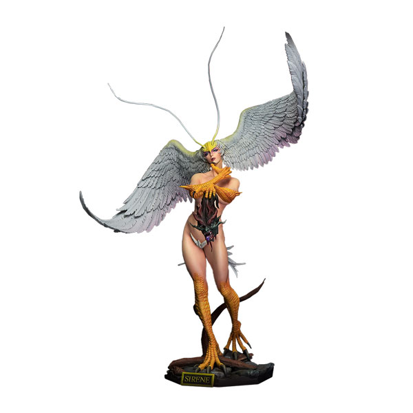 送料無料◆デビルマン 1/8 シレーヌ プラモデル エクスプラス 【5月予約】画像