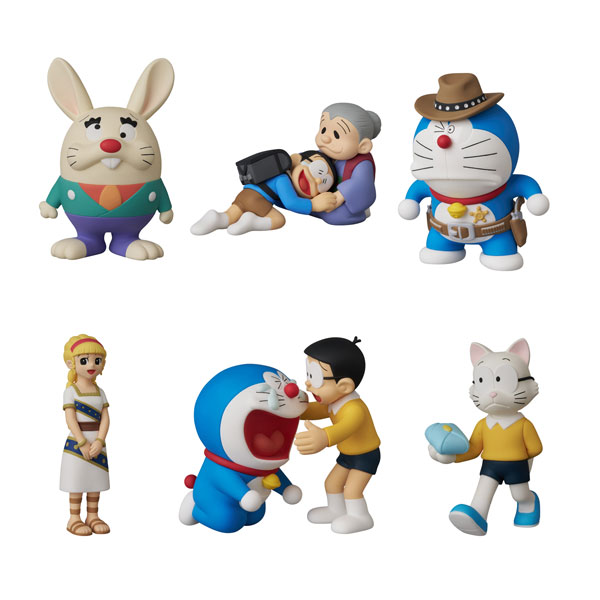 送料無料◆UDF ウルトラディテールフィギュア No.901～906 「藤子・F・不二雄作品」 シリーズ17 ドラえもん/ヒョンヒョロ/ミノタウロスの皿 6種セット メディコム・トイ 【8月予約】