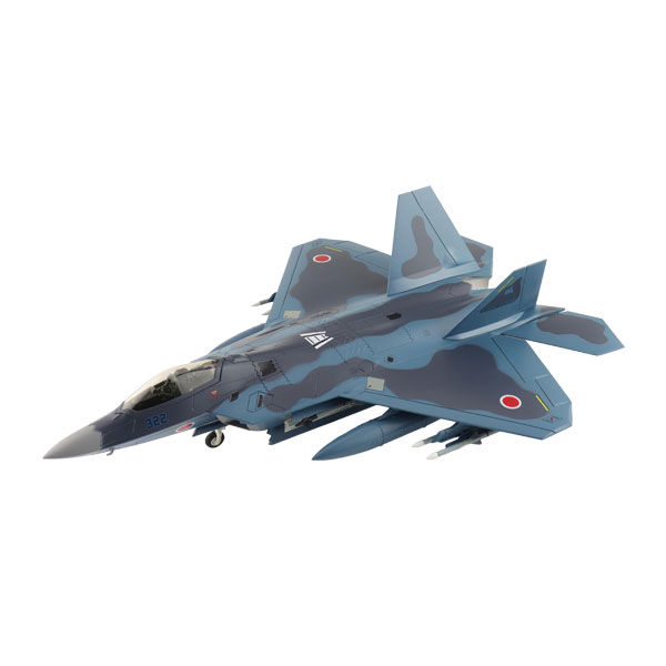送料無料◆ホビーマスター 1/72 F-22 ラプター “航空自衛隊 想定塗装” w/AAM-3 完成品 HA2830 （ZM168496）