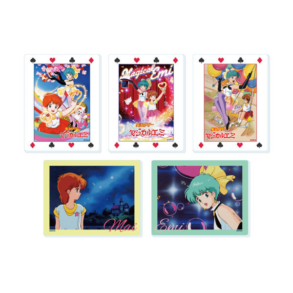 A3 『魔法のスターマジカルエミ』 公式イラスト アクリルカード01 全5種コンプリートセット (1BOX) 【3月予約】画像