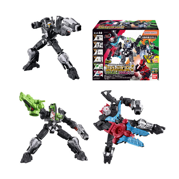 ミニプラ 超宇宙刑事ギャバン インフィニティ キット01 コスモギャバリオン GC-R ＆ ギャバリオンクレーン ＆ ギャバリオンレーザー セット 食玩 バンダイ 【3月予約】画像